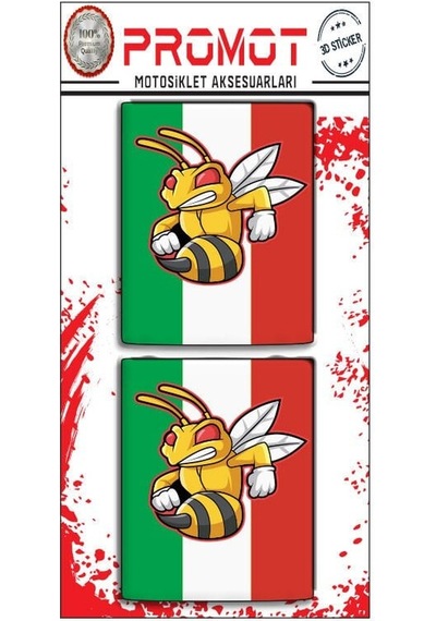 Vespa Damla Logo Sticker 21 Diğer