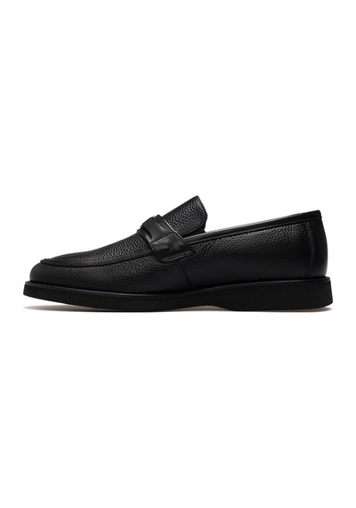Pierre Cardin Erkek Hakiki Deri Loafer Hafif Ayakkabı 25k 119569 M Siyah Siyah