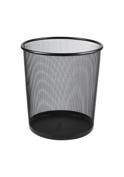 Globox Metal Çöp Kovası Siyah