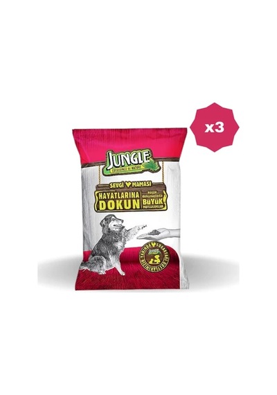 Jungle Sevgi Maması Köpek 125 Gr - 3 Adet