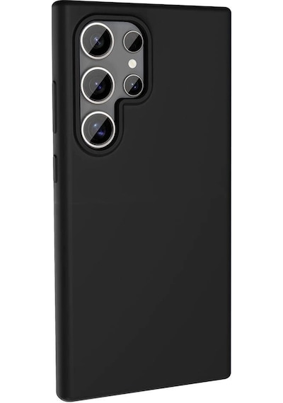 Galaxy Uyumlu S23 Ultra Kılıf M-safe Şarj Özellikli Sıvı Teknolojili Silinebilir Sert Zore Kivi Kapak
