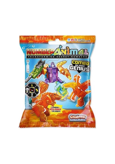 Cicaboom Letrabots A-z Big Robot İn Blind Pack Sürpriz Figür