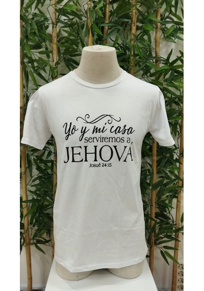 Zennamoda Erkek Jehova Baskılı Süprem T-shirt Beyaz