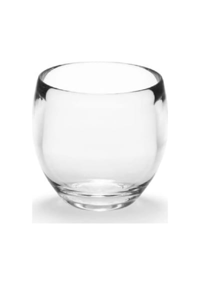 020161-165 Droplet Akrilik Banyo Bardağı, Şeffaf Siyah