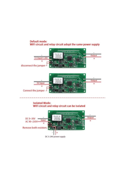 Sonoff SV 5V-24V Güvenli Voltaj Wi-Fi Kablosuz Akıllı Ev Anahtarı
