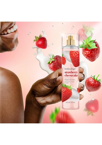 Bodycology Strawberry Cheesecake Fragrance Çilekli Kadın Vücut Spreyi