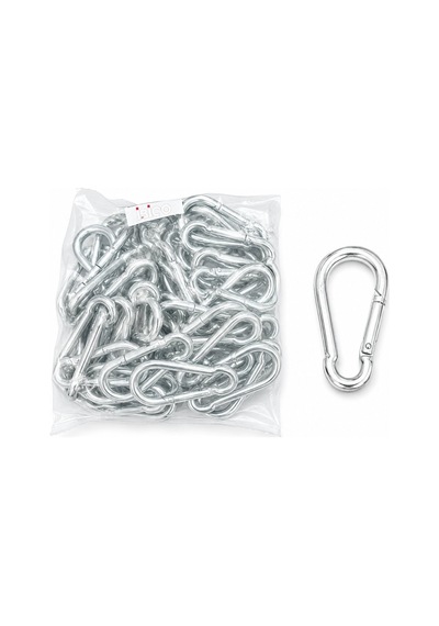 İbico İ13-004 Karabina Yaylı Kanca 8mm - 50'li Paket