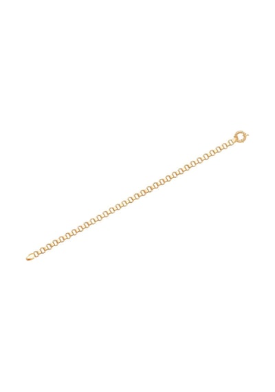 Diamond Line - Gülaylar - Sarı Altın 14 Ayar Trend Bileklik Standart N11.21776 Sarı Altın