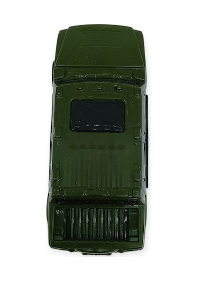 Çek Bırak Arabalar 10 Cm - Yeşil Çift Kabin Pick-up Yeşil