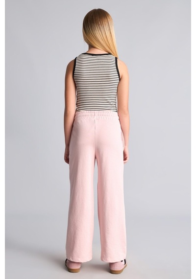 Defacto Beli Bağcıklı Wide Leg Eşofman Altı Kız Çocuk I2264a826aupn130 Pembe-pn130