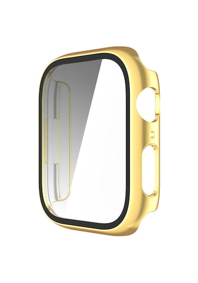 Lexroo Aple Watch Series 6 44mm İçin Kılıf Matte Premium Slim Watchband Gold Watch Series - Gold