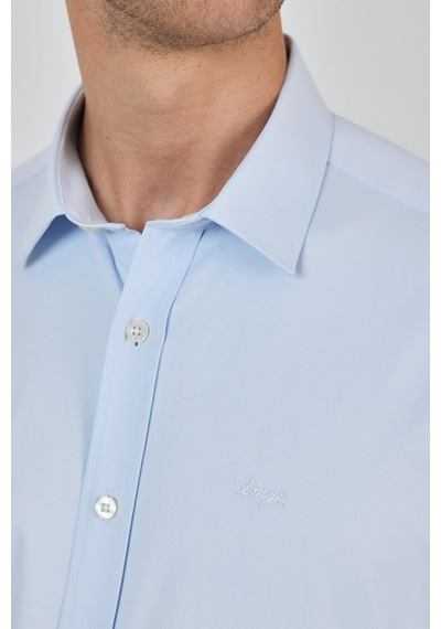 İmza Uzun Kol Düz Bez Ayağı Sert Yaka Cepsiz Pamuklu Classic Slim Fit Gömlek 1004250211 Koyu Mavi İmza Uzun Kol Düz Bez Ayağı Sert Yaka Cepsiz Pamuklu Classic Slim Fit Gömlek 1004250211 Koyu Mavi