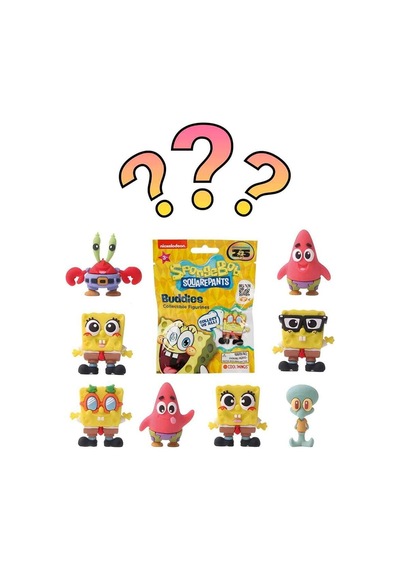 20347 Sun-ıtg-clt-3d Figür Spongebob Buddıes Sürpriz Paket Sbob 36d - Yqbx-900176 1 Adet