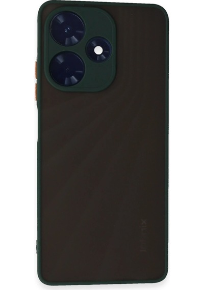 Uryport İnfinix Hot 30 4g Kılıf Montreal Silikon Kapak - Yeşil