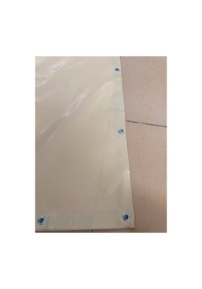 Krem Renkli Balkon Brandası - 650 Gr Pvc Polyester - Kuşgözlü Ve Kolon Takviyeli Balkon Demiri Brandası Krem Krem Renkli Balkon Brandası - 650 Gr Pvc Polyester - Kuşgözlü Ve Kolon Takviyeli Balkon Demiri Brandası Krem