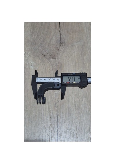 Gopro Uzatma Kolu 90 Derece Kavisli 5,5 Cm Yatay Montaj Siyah