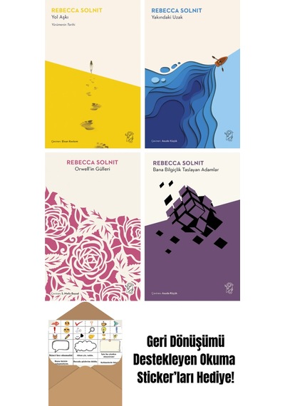 Rebecca Solnit 4 Kitap Seti