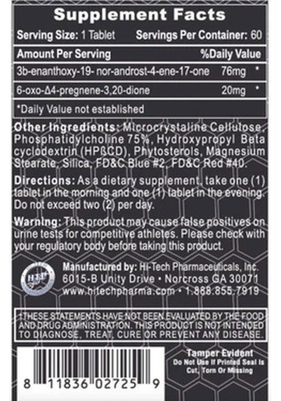 Hitech Trenabol 60 Tablet