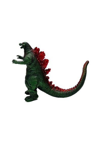 Godzilla Hayvan Gerçekci Sesli Soft Yumuşak Oyuncak Kırmızı 16x21 Cm