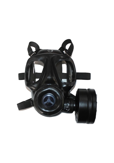 MKE SR6-S Askeri Gaz Maskesi + KBRN D12 Filtre Kimyasal Koruma