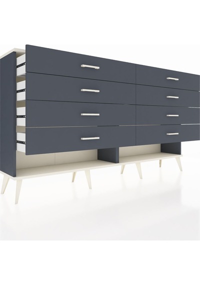 Arges Konsol 8 Çekmeceli 176x30x99 Antrasit-aytaşı/antrasit Antrasit-aytaşı/antrasit Arges Konsol 8 Çekmeceli 176x30x99 Antrasit-aytaşı/antrasit Antrasit-aytaşı/antrasit