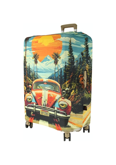 My Saraciye My 144 Vw3 Valiz İçin Kılıf Rengarenk-orta Boy Çok Renkli