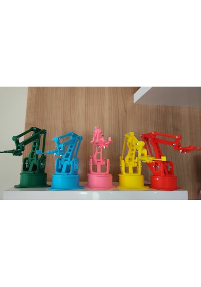 Arduino Robot Kol Kiti 4 Adet Servo ve Vidalar 2 Joystick