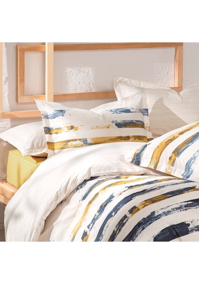 Yataş Bedding Stain Ranforce Çift Kişilik Nevresim Takımı - Bej