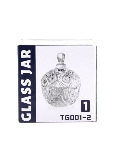 Glass Jar Tg-001-1 Cam Lokumluk Ve Şekerlik Diğer