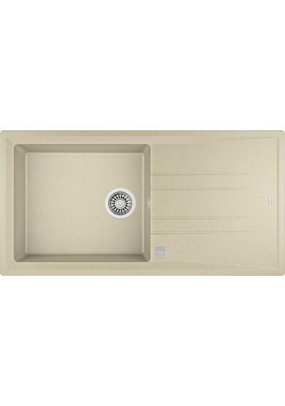 Teka Stone 60 L-Tg Tek Hazneli Tek Damlalıklı Tegranite Eviye - Topasbeige - 115330011