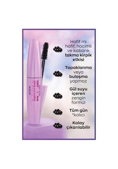 Delightfull Maskara Blackest Black Siyah - 658960071 Diğer
