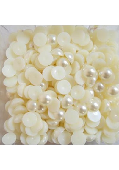 Yarım Incı Yuvarlak 12 Mm 250 Gr Krem