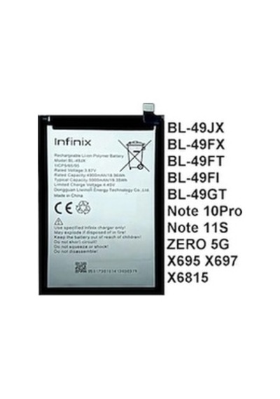 Infınıx Note 11s Pil Batarya