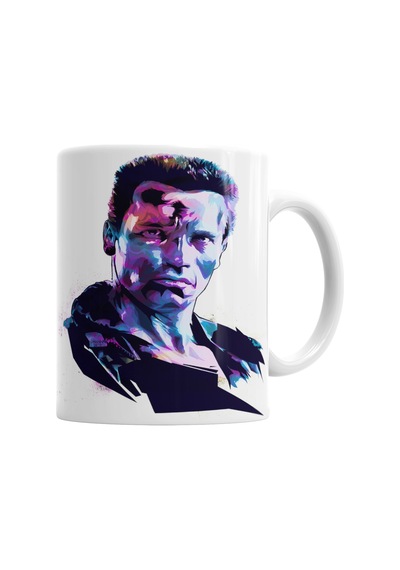 Arnold Schwarzenegger Kupa Bardak Porselen No35541 Karışık
