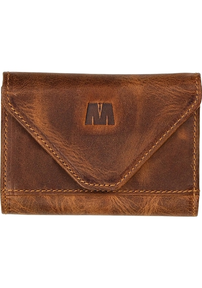 Mft Leather Hakiki Deri Kadın Akordiyon Cüzdan Mia 2190 Crazy Taba