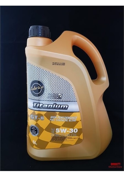 LUBRICO 501 5/30 (5W30 5 30 ) 5LT LUBRİCO TİTANIUM GT-8 DPF PARTİ