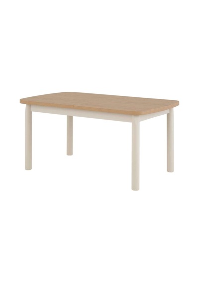 Santo Ortadan Açılır Yemek Masası 90x150 Cm Krem