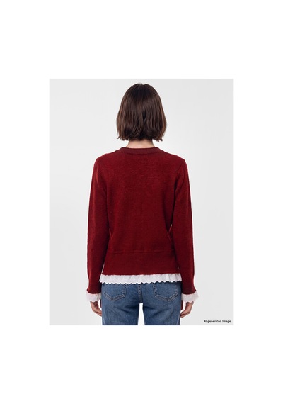 LC Waikiki Alıta Cıty Farkıyla Lcw Modest Bordo Triko Düz Kadın Hırka Bordo - 931514642 Bordo LC Waikiki Alıta Cıty Farkıyla Lcw Modest Bordo Triko Düz Kadın Hırka Bordo - 931514642 Bordo