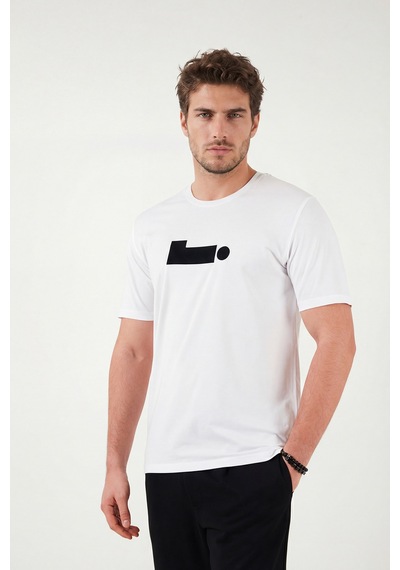 Buratti Erkek T Shirt 5904061 Ekru Ekru
