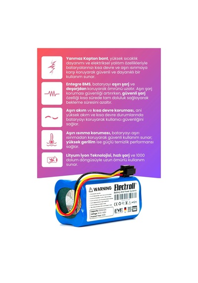 360 S7 Batarya Maksimum Kapasite 3500mah Pil