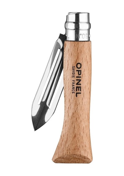 Opinel Soyma Bıçağı No. 06, Katlanabilir, Sap Kayın Ağacından Üretilmiştir, Bıçak Uzunluğu 6,0 Cm, 254602 Genel