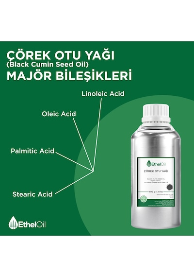 Etheloil Çörek Otu Sabit Yağı 500 G