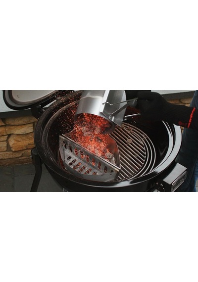 Ayrex Weber 17591 - Barbekü İçin Kömür Briketleri, 8 Kg / Barbekü Aksesuarı, Uzun Ömürlü Isı İçin Doğal Man