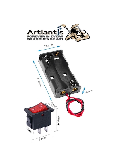 Seri Ve Paralel Basit Elektrik Devresi 1 Paket Deney Seti Sarı Mini Duy 2 Adet Mini Ampul 2 Adet Anahtar İş Eğitimi Seti