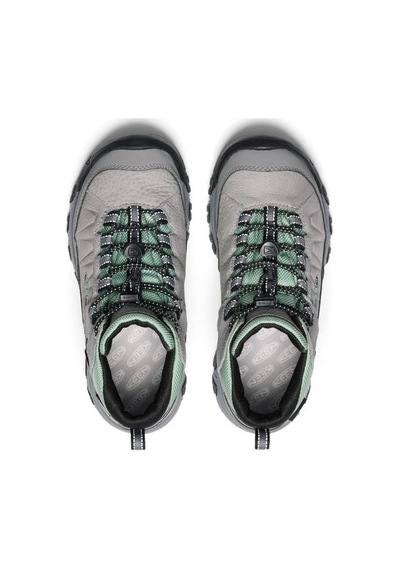 Keen 1029562 Targhee Iv Mid Wp Alloy/granite Green Kadın Outdoor Bot Gri