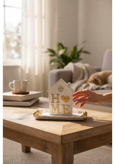 Dekoratif Hediyelik Home Ev Ve Sunum Tepsisi