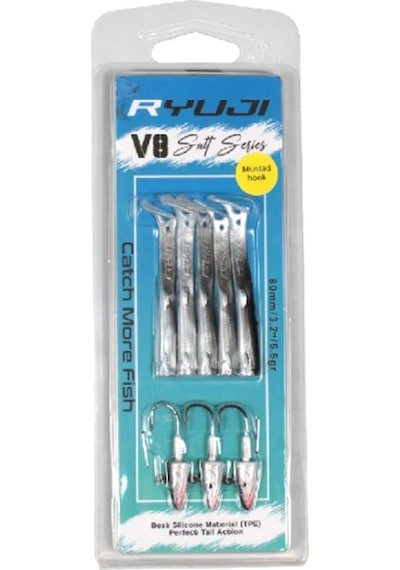 Ryuji V8 8cm 5,5gr Lrf Silikon Yem