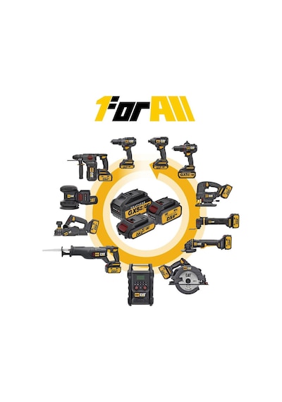 Cat Dxc42 18volt Li-ion One For All Profesyonel İkili Hızlı Akü Şarj Cihazı