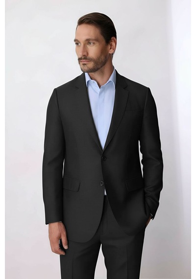 İgs Erkek Füme Bari 4 Drop Klasik Takım Elbise-23997