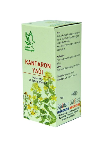 Doğan Baharatçılık Kantaron Yağı 50ML ML Doğal Saf Masaj Yağı